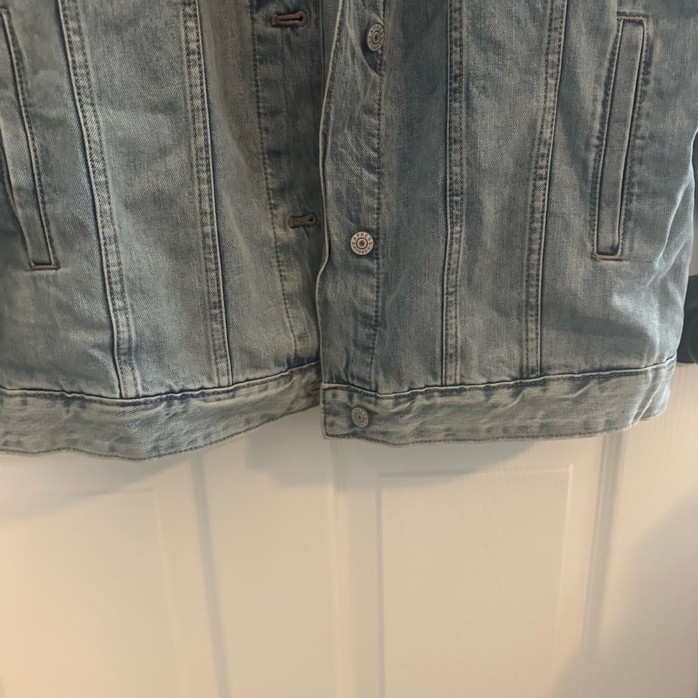 Express Blue Jean Jacket - Picture 2 of 9